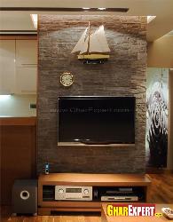 Decorate your LCD unit wall using different materials