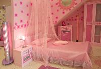 Pink bedroom for little princess