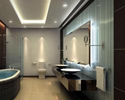 large bathroom modern design