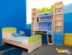 Multiple Cabinets in Kids Room
