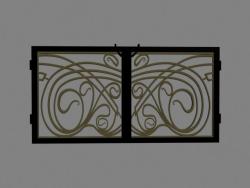 Main gate design in wrought iron