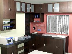 3d render kitchen design