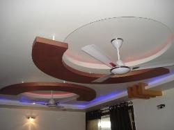 Ceiling Design in POP and Wood