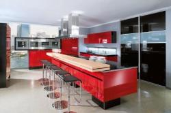 Kitchen in Red