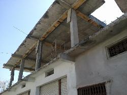 Construction Of Front part of home 