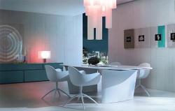 Dining Room Furniture and Wall Layout