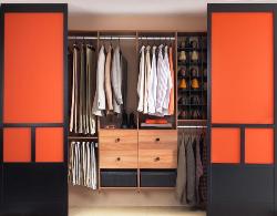 Design of Sliding Wardrobe with proper storage space