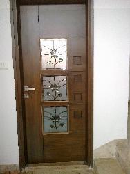 Puja room door