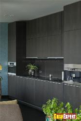 Contemporary Kitchen Designs or Single Wall Kitchen Layout