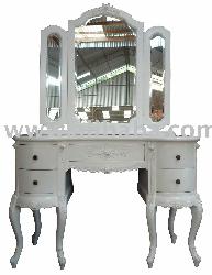 White dressing table