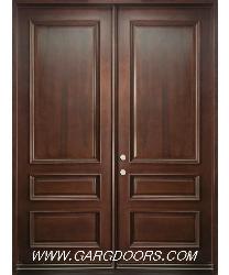 The Door with our model number GD1012, can be used as main doors and internal door where height of door is 90" and more. Frame and panels are made of Teak wood. Its a solid and secured door. can be used either moderen or traditional building. 