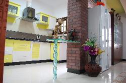 elegant kitchen with lamination