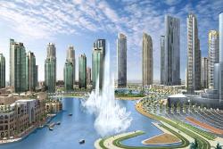 WORLD LARGEST FOUNTAIN IN DUBAI