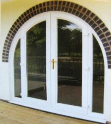 Arched French  Window