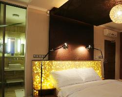 Bed side Lights and headboard
