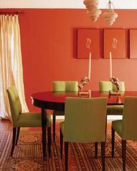 Go with this pink color only if the room is very big and has good amount of natural light coming into the room