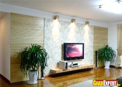 Stylish wall unit for LCD