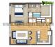 2D Residential Floor Plan