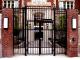 wrought iron gate design for french house