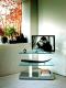 stand for lcd in glass modern design