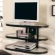 glass table top tv stand