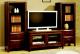 Rustic style TV unit for LCD with ample storage