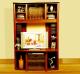 TV unit in traditional wooden style