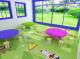 PVC flooring for room in play school 3d design