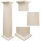 Decorative Doric style square  Pillar for Indoor and Outdoor
