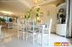 Dining and living room white furniture