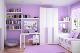 Purple Drawing Room Design