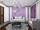 Purple Drawing  Room Design