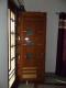 Flush door in teak