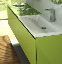 Designer green bathroom basin Interior Design Photos