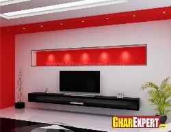 LCD Unit with Lighting Effect Interior Design Photos