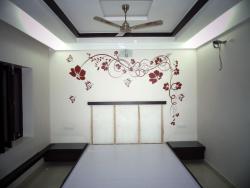 Floral Wall Decal Interior Design Photos