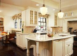 Traditional Kitchen Cabinets in White Interior Design Photos