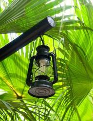 Antique Lantern as Garden Lighting Interior Design Photos
