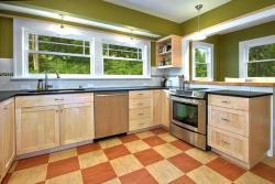 Green kitchen Interior Design Photos