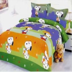Cotton Bedsheet in kidsroom Cot  designs