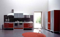 Ultra exotic shining modern kitchen in Large space Interior Design Photos