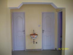 Flush Doors with Cement Concrete Door Frames .. Arch   with cement
