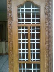 Door design with grills Compoundwall grill
