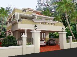 Different and too good exterior elevation design with ample space for parking Duplex with parkings