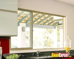 big size sliding window for kitchen  Sliding wardrob alminate design