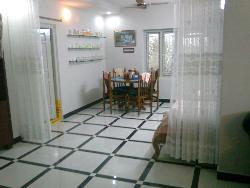 Check design in Marble floor for Dining and Lobby area Checked widow