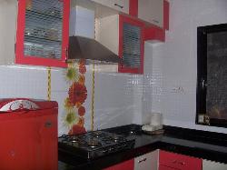red kitchen Interior Design Photos