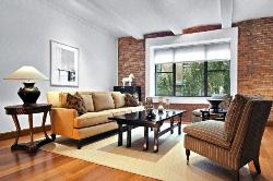Living Room with Brick Wall Texture Interior Design Photos
