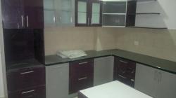 Modular Kitchen @ 8 Streaks Interiors @ Hyderabad East face fronttwo floorselevationsin hyderabad