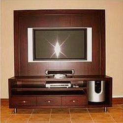 lcd stand in wood for living room Interior Design Photos